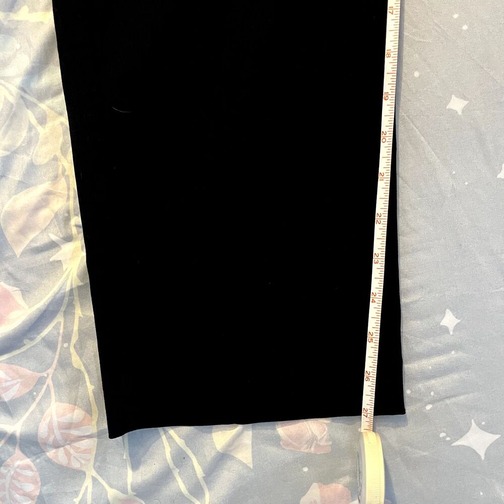 JM Collection Pull‑On Pants Women’s 14P Black Slim Leg Stretch Comfort NWT - Picture 8 of 14